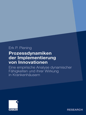cover image of Prozessdynamiken der Implementierung von Innovationen